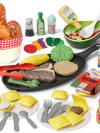 Castle Pretend Play Food Set for Kids Kitchen - Plastic Toy Food - Image 5